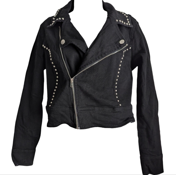 Rampage black moto jacket juniors large - Picture 2 of 9